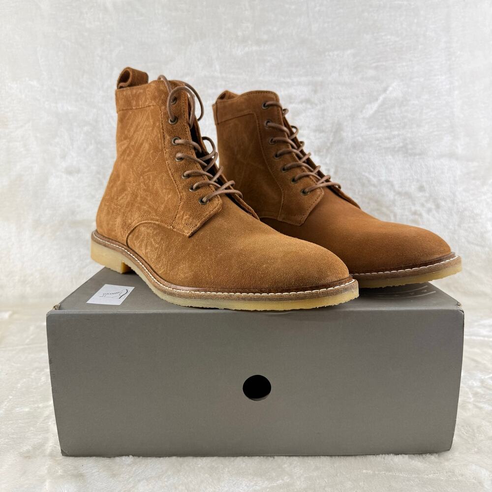 H&M Suede Boots Men's Size 10.5 Brown Crepe Sole